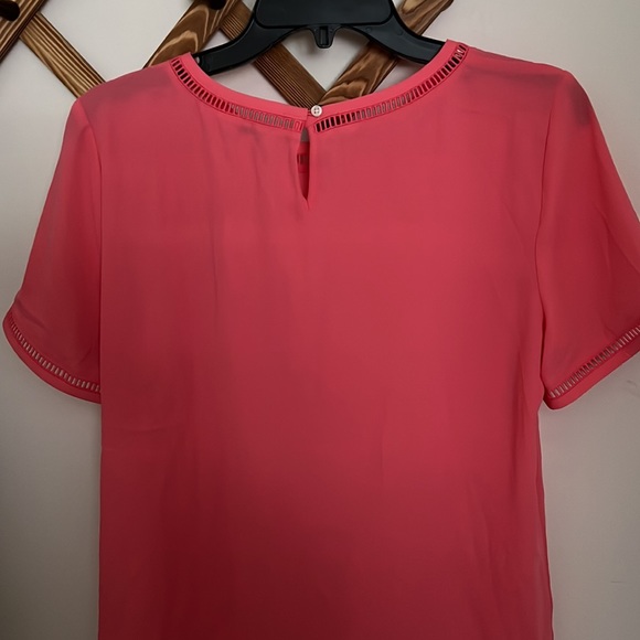 J. Crew short-sleeve top with ladder trim - Picture 2 of 2